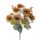 Sunflower Silk Flower Bouquet, Height: 42cm, Flower Head Diameter: 9cm - Light Coffee