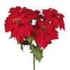 Poinsettia Bouquet, 5 Stems, Height: 37cm, Flower Head Diameter: 13.5cm
