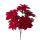 Poinsettia Bouquet, 5 Stems, Height: 37cm, Flower Head Diameter: 13.5cm