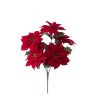 Poinsettia Bouquet, 5 Stems, Height: 37cm, Flower Head Diameter: 13.5cm