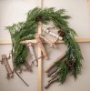 Hanging Winter Artificial Plant with Pinecones, 150cm Long