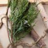 Hanging Winter Artificial Plant with Pinecones, 150cm Long