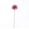 Gerbera Silk Flower Stem, Height: 55cm, Flower Head Diameter: 10cm - Autumn Pink