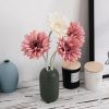 Gerbera Silk Flower Stem, Height: 55cm, Flower Head Diameter: 10cm - Autumn Pink