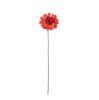 Gerbera Silk Flower Stem, Height: 55cm, Flower Head Diameter: 10cm - Orange