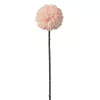 Krizantém selyemvirág szál, 29cm magas - Pezsgő