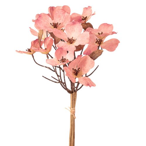 Magnólia csokor, 44cm magas - Halvány rózsaszín