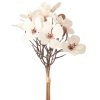Magnólia csokor, 44cm magas - Fehér
