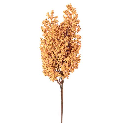 Bogyós ág, 39cm magas - Narancssárga