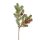 Tobozos bogyós fenyőág, 38cm magas - Zöld