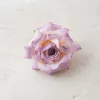 Rose Silk Flower Head, 8cm - Light Purple