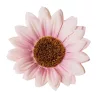 Sunflower Silk Flower Head, 10cm - Light Pink
