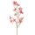 Barackvirág selyemvirág ág, 84cm - Világos rózsaszín