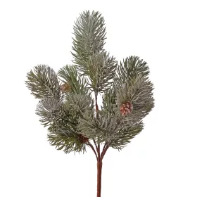 Dekorációs fenyőág tobozokkal, 5 ágú,  41 cm magas