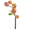 Füge ág, 39cm magas - Zöldes rózsaszín