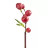 Füge ág, 39cm magas - Piros
