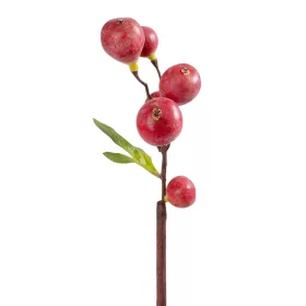 Füge ág, 39cm magas - Piros