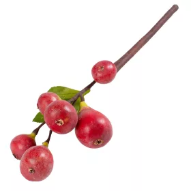 Füge ág, 39cm magas - Piros