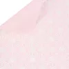 Floral patterned wrapping decorative foil sheet 57cm x 57cm, 20 pcs. - Powder pink