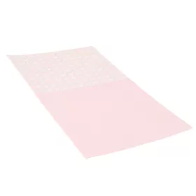   Floral patterned wrapping decorative foil sheet 57cm x 57cm, 20 pcs. - Powder pink