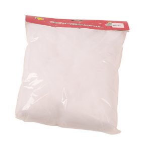 Műhó vatta dekorációs csomag, 75g - Fehér