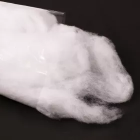 Műhó vatta dekorációs csomag, 75g - Fehér