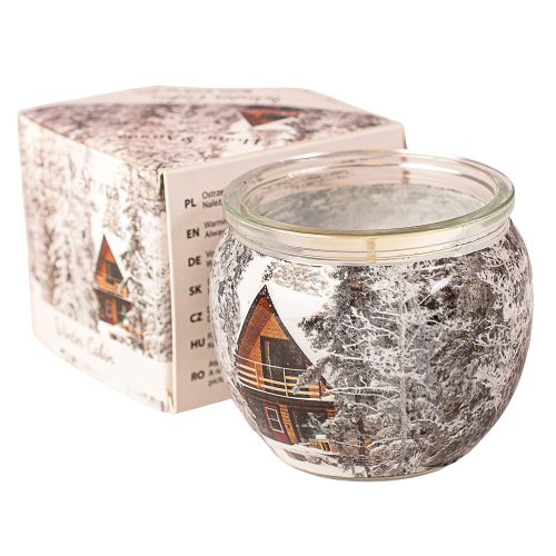 "Winter Cabin" Scented Candle, Votive Candle