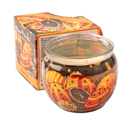 Orange and Clove Jar Candle