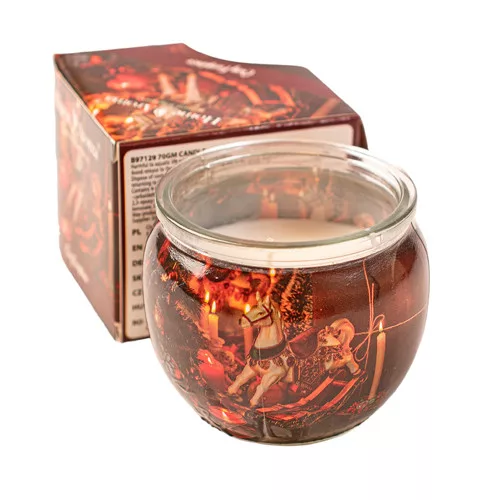 Cozy Fireplace Jar Candle
