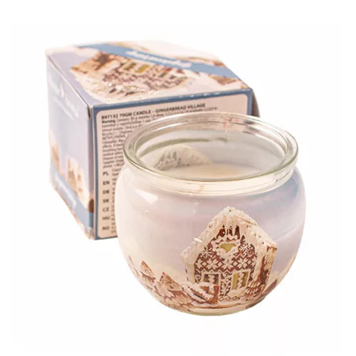 Gingerbread Village Jar Candle