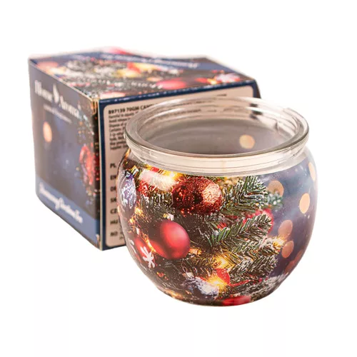 Sparkling Christmas Tree Jar Candle