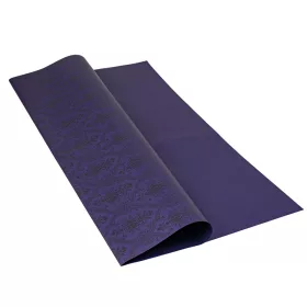   Elegant patterned wrapping decorative foil sheet 57cm x 57cm, 20 pcs. - Dark purple