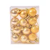 12-piece 2.5cm Christmas Ball Set - Gold