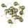 12-piece 2.5cm Christmas Ball Set - Light Green