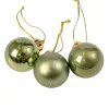 12-piece 2.5cm Christmas Ball Set - Light Green