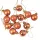 12-piece 2.5cm Christmas Ball Set - Light Brown