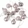 12-piece 2.5cm Christmas Ball Set - Silver