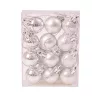 12-piece 2.5cm Christmas Ball Set - Silver