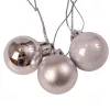 12-piece 2.5cm Christmas Ball Set - Silver