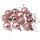 12db-os 2.5cm-es karácsonyi gömb szett - Rózsaszín