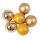 6-piece 6cm Christmas Ball Set - Gold