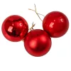 6-piece 6cm Christmas Ball Set - Red