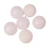 6-piece 6cm Christmas Ball Set - White