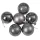 6-piece 6cm Christmas Ball Set - Graphite