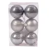6-piece 6cm Christmas Ball Set - Graphite