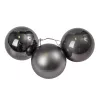 6-piece 6cm Christmas Ball Set - Graphite