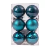 6-piece 6cm Christmas Ball Set - Midnight Blue