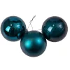 6-piece 6cm Christmas Ball Set - Midnight Blue