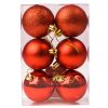 6-piece 6cm Christmas ball set - Red