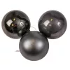 6-piece 8cm Christmas Ball Set - Graphite